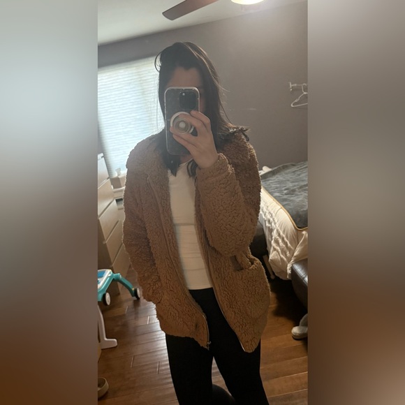 Teddy bear sherpa jacket - Picture 2 of 5